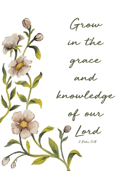 Grow in Grace by Elizabeth Medley (18 x 24)