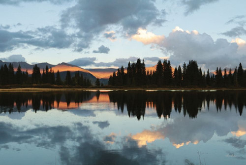 Little Molas Lake Reflections by Lori Deiter (24 x 18)