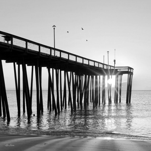 Sunrise at the Pier I by Lori Deiter (12 x 12)