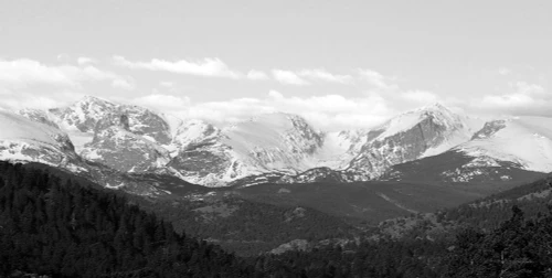 Estes Park Peaks by Lori Deiter (24 x 12)