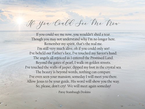 If You Could See Me Now - Ocean by Lori Deiter (24 x 18)