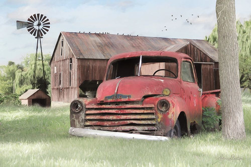 Red and Rusty II by Lori Deiter (24 x 18)