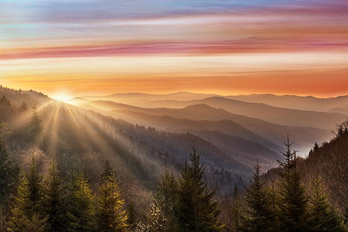 Smokey Sunrise by Danita Delimont (24 x 18)