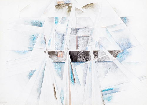 Bermuda No. 2-The Schooner by Charles Demuth (18 x 24)