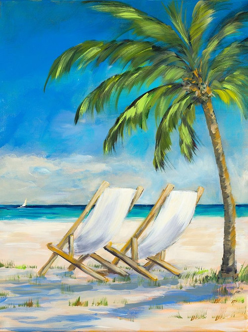 Beach View by Julie DeRice (18 x 24)