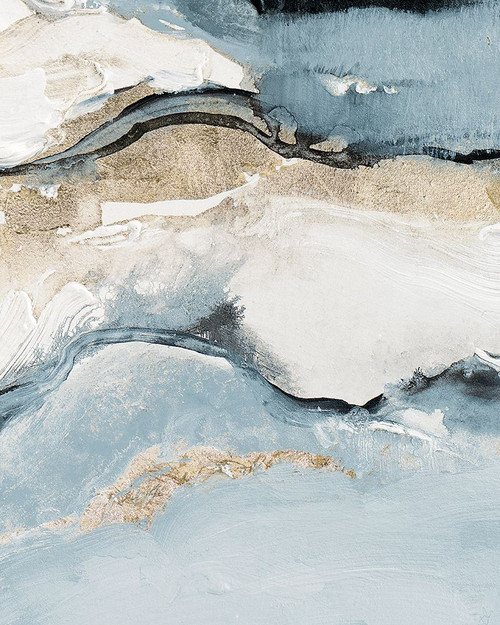 Blue Crystalline by Lanie Loreth (18 x 24)