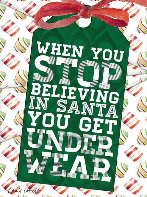 Funny Christmas Present Tags II by Lanie Loreth (18 x 24)