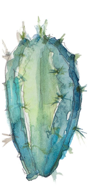 Succulent Motif Panel III by Lanie Loreth (6 x 13)