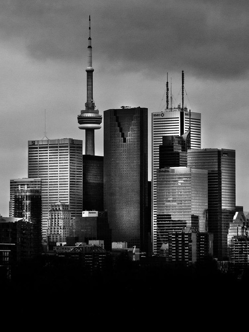 Toronto Skyline No 2 by Brian Carson (18 x 24)