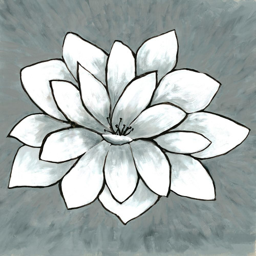 White Lotus by Doris Charest (24 x 24)