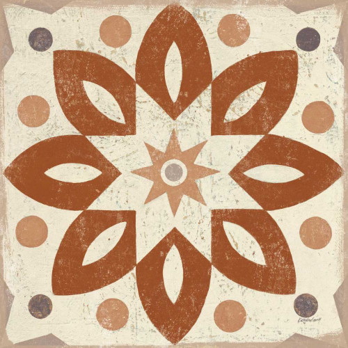 Terracotta Tile I by Kathrine Lovell (24 x 24)