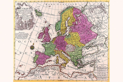 Europe by Conrad Lotter (24 x 16)
