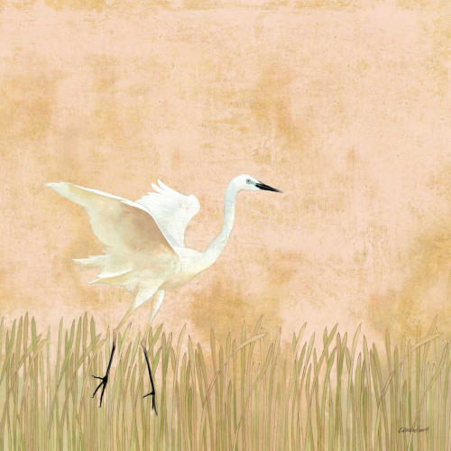 Egret Alighting I by Kathrine Lovell (12 x 12)