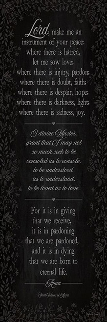 Prayer Of Peace by Stephanie Marrott (8 x 24)