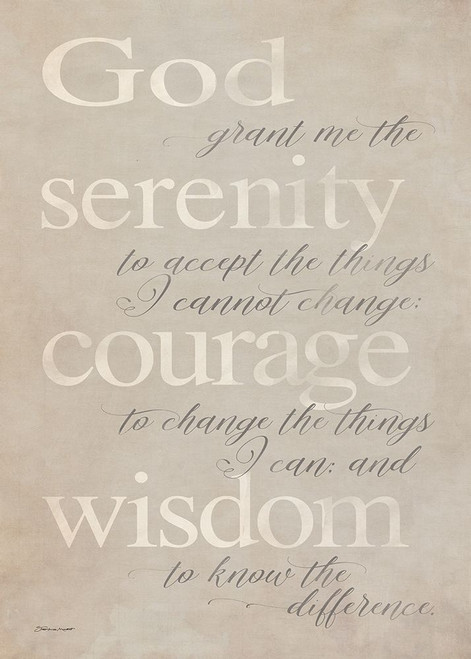 Serenity Prayer by Stephanie Marrott (18 x 24)
