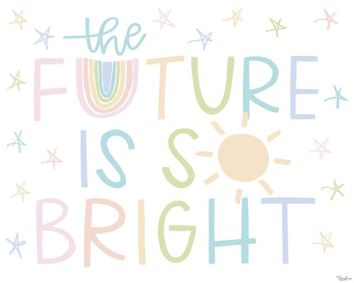 Future Bright Pastel by Gigi Louise (24 x 18)