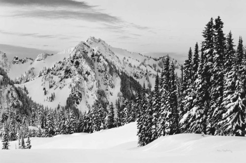 Tatoosh Range BW by Alan Majchrowicz (24 x 18)