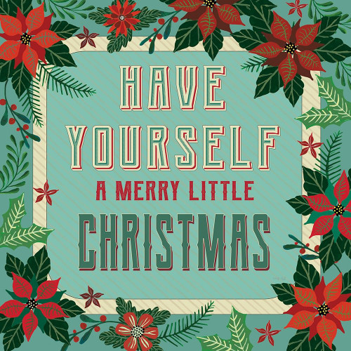 Nostalgic Merry Little Christmas by Cindy Jacobs (24 x 24)