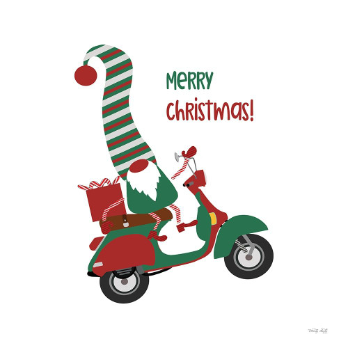 Merry Christmas Gnome by Cindy Jacobs (12 x 12)
