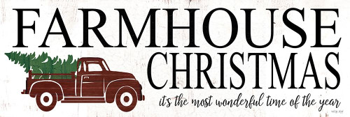 Farmhouse Christmas by Cindy Jacobs (24 x 8)