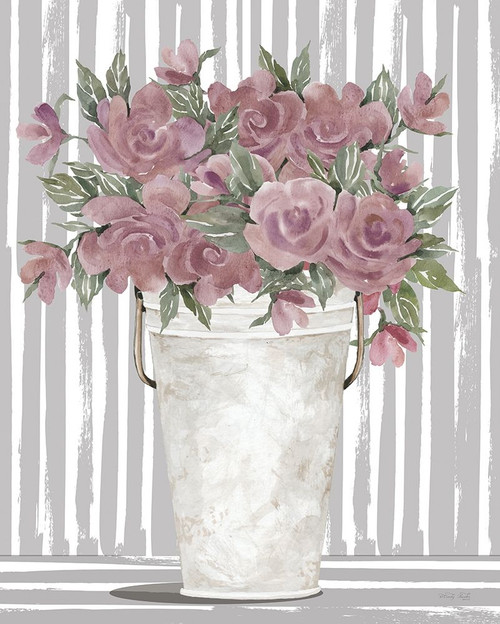 Pink Posies I by Cindy Jacobs (18 x 24)