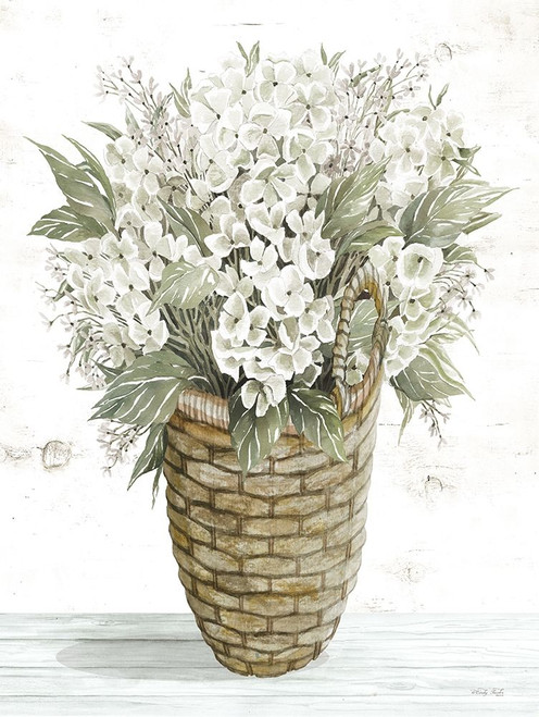Hydrangea Basket by Cindy Jacobs (18 x 24)