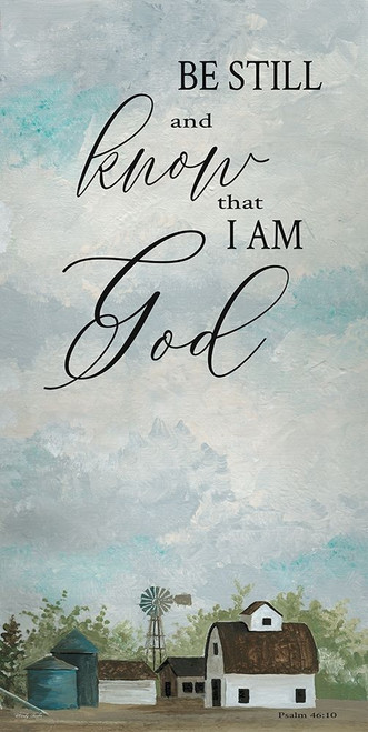 Be Still by Cindy Jacobs (12 x 24)