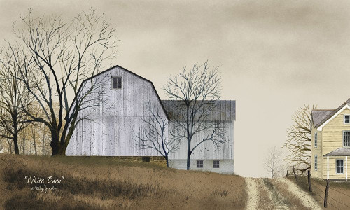 White Barn by Billy Jacobs (24 x 15)