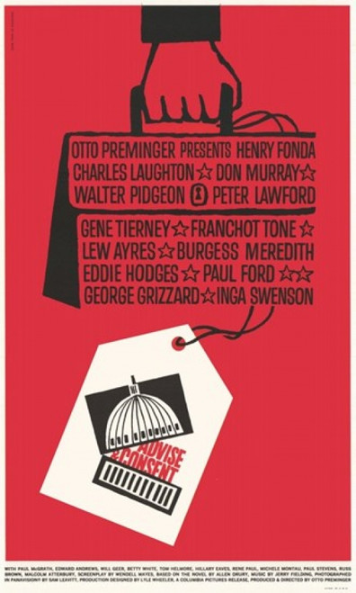 Advise and Consent Movie Poster (11 x 17) - Item # MOV216191
