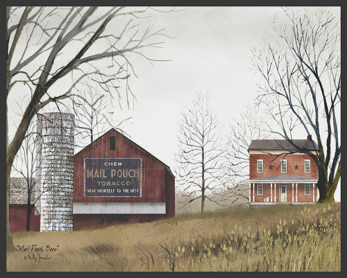 Mail Pouch Barn by Billy Jacobs (24 x 18)