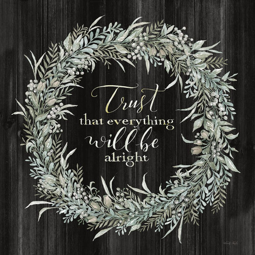 Trust Wreath by Cindy Jacobs (24 x 24)