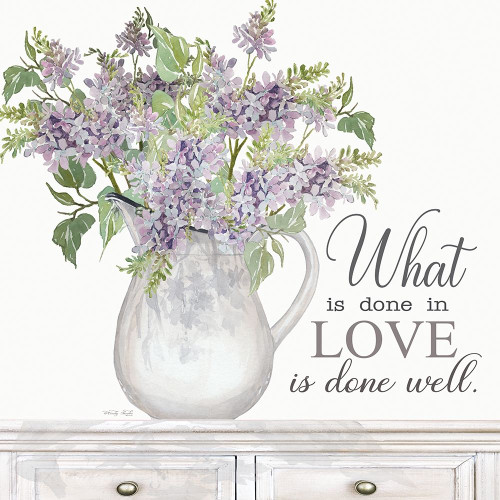 What is Done in Love by Cindy Jacobs (24 x 24)