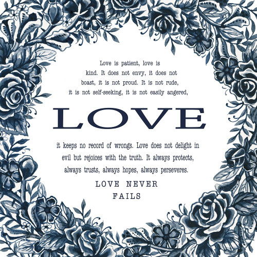 Love is Patient by Cindy Jacobs (12 x 12)