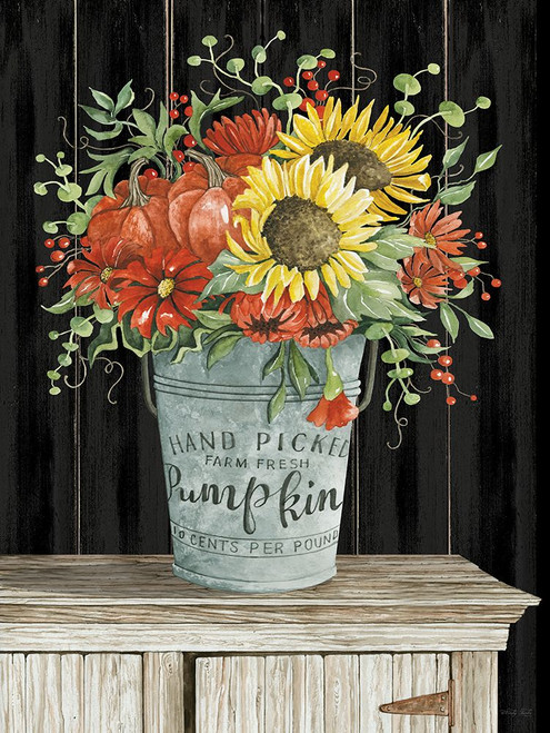 Colors of Fall Floral by Cindy Jacobs (18 x 24)