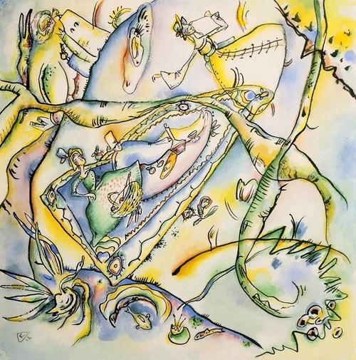 Picnic 1916 by Wassily Kandinsky (10 x 12)