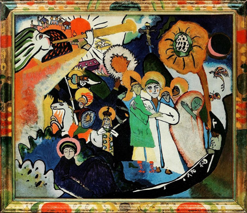 All Saints Day 1911 by Wassily Kandinsky (24 x 18)