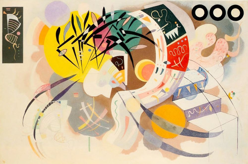 Dominant curve 1936 by Wassily Kandinsky (24 x 18)