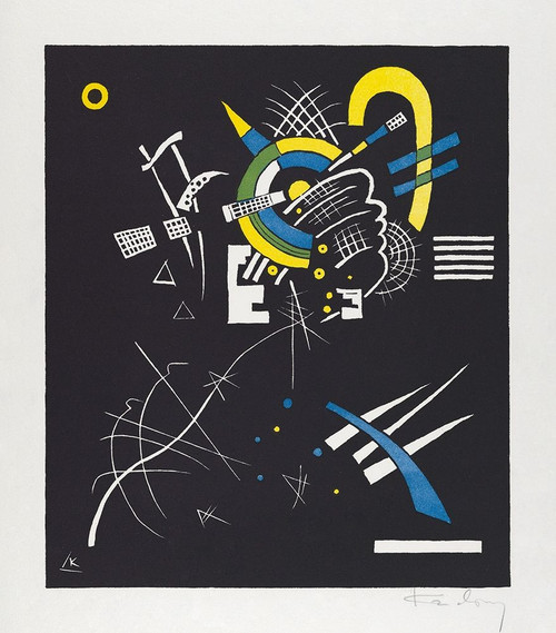 Kleine Welten VII-Small Worlds VII 1922 by Wassily Kandinsky (21 x 24)