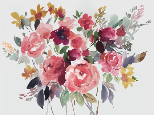 Blushing Garden by Asia Jensen (24 x 18)