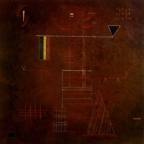 Unshakeable 1929 by Wassily Kandinsky (12 x 11)