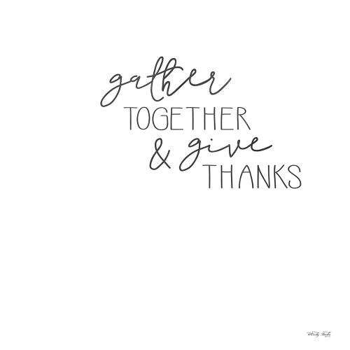 Gather Together and Give Thanks by Cindy Jacobs (24 x 24)