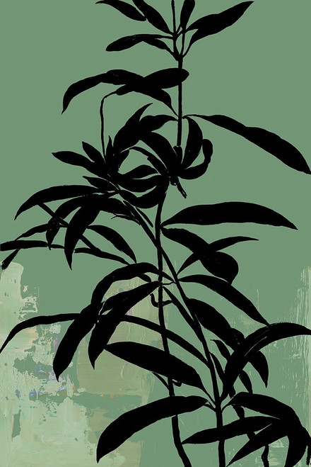 Green Silhouette II by Asia Jensen (18 x 24)