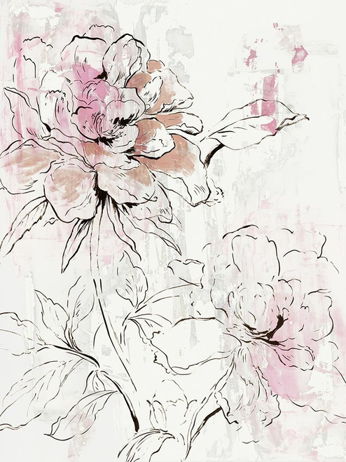 Pink Peony Blossom I by Asia Jensen (18 x 24)