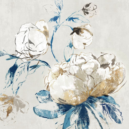 Gold Rosa II by Asia Jensen (24 x 24)