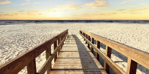 To the Beach by Natalie Carpentieri (24 x 12)