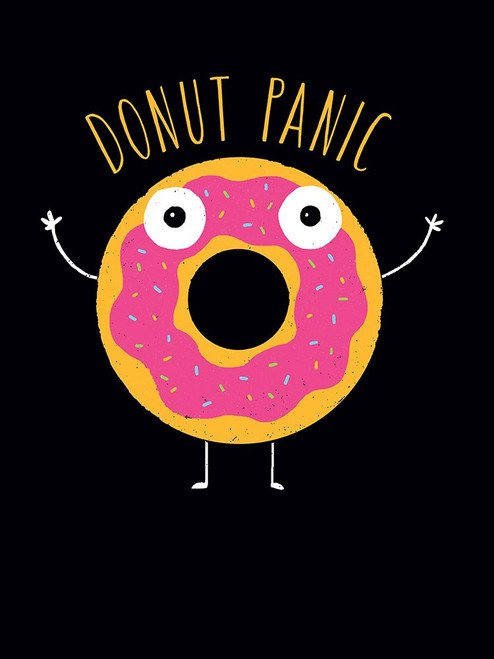 Donut Panic by Michael Buxton (18 x 24)