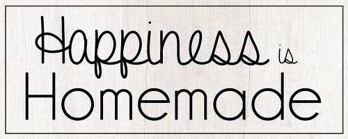 Homemade Happiness by Lauren Gibbons (24 x 10)