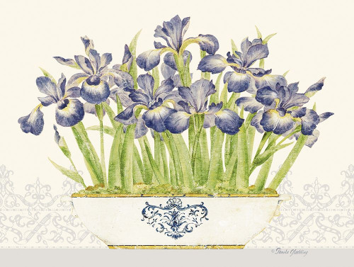 Imperial Irises Horizontal by Pamela Gladding (24 x 18)