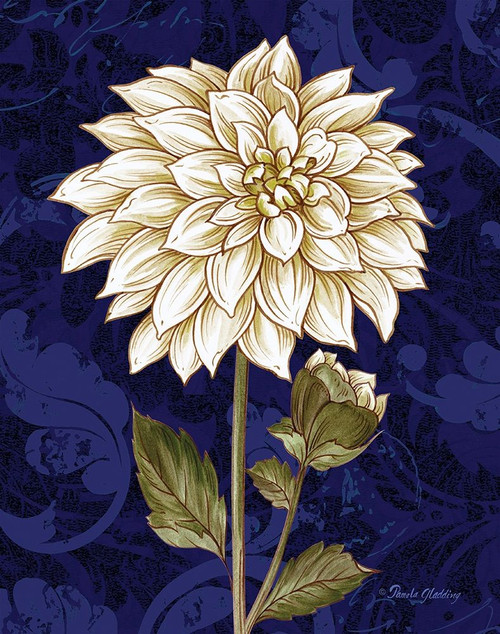 Damask Dahlia by Pamela Gladding (18 x 24)
