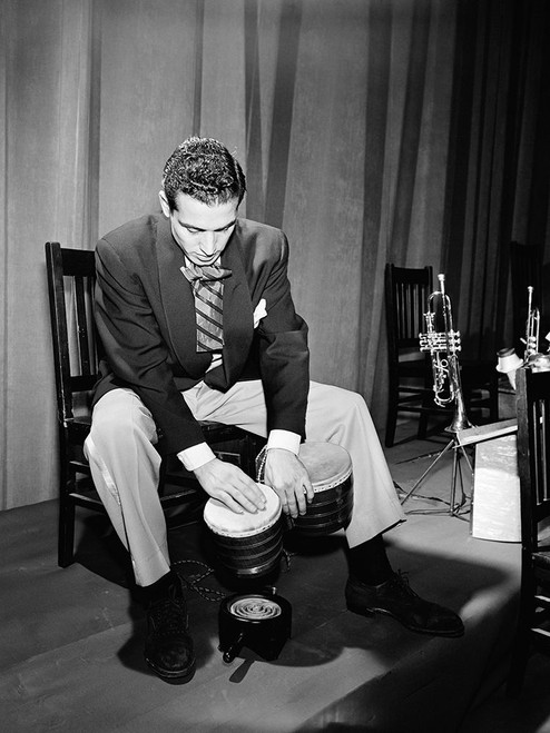 Portrait of Jack Costanzo-1947 by William Gottlieb (18 x 24)